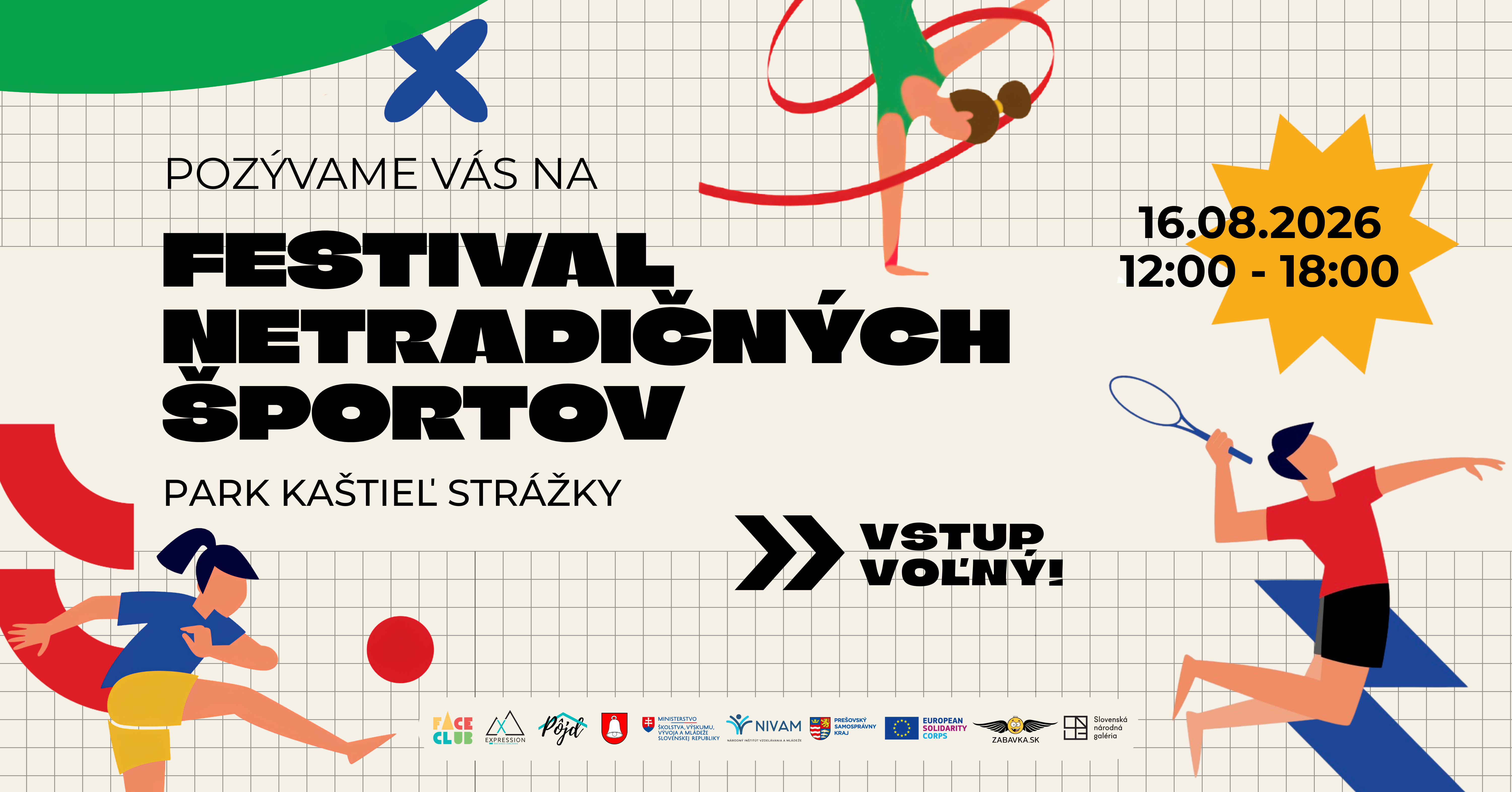 🎯 Festival netradičných športov 2026