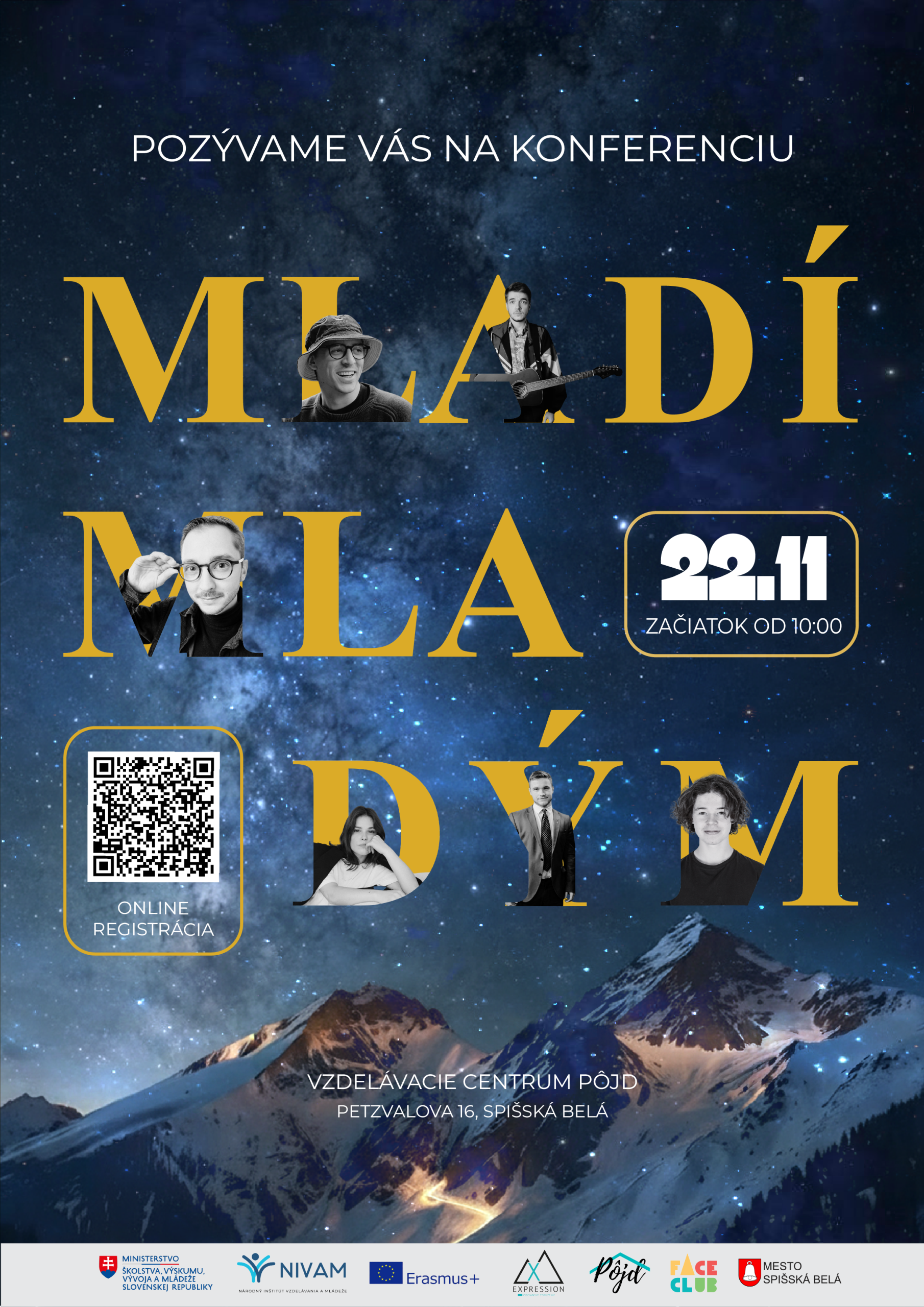 🌟MLADÍ MLADÝM 2025 – Inšpiratívna konferencia aj o plnení snov