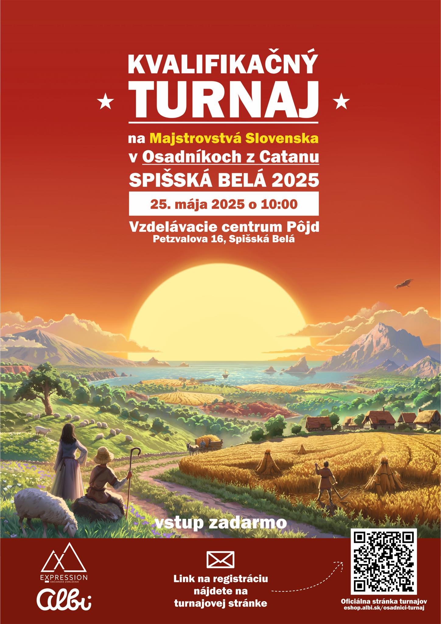 Kvalifikačný turnaj v osadníkoch z Catanu – Spišská Belá 2025 🎲🏆