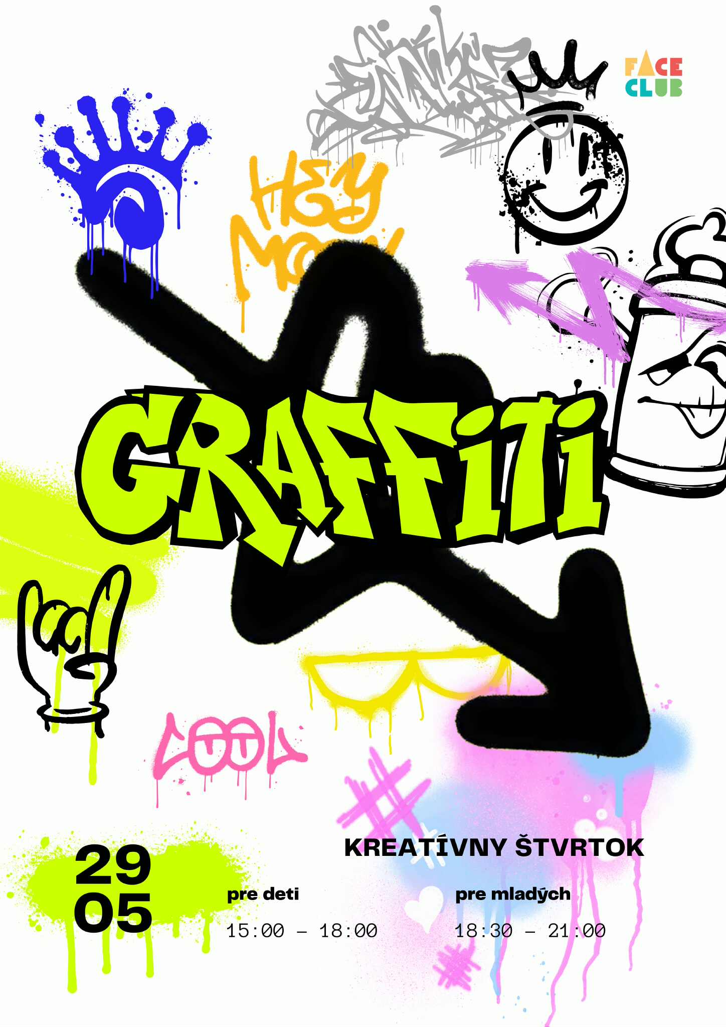 Graffiti deň vo Face Clube