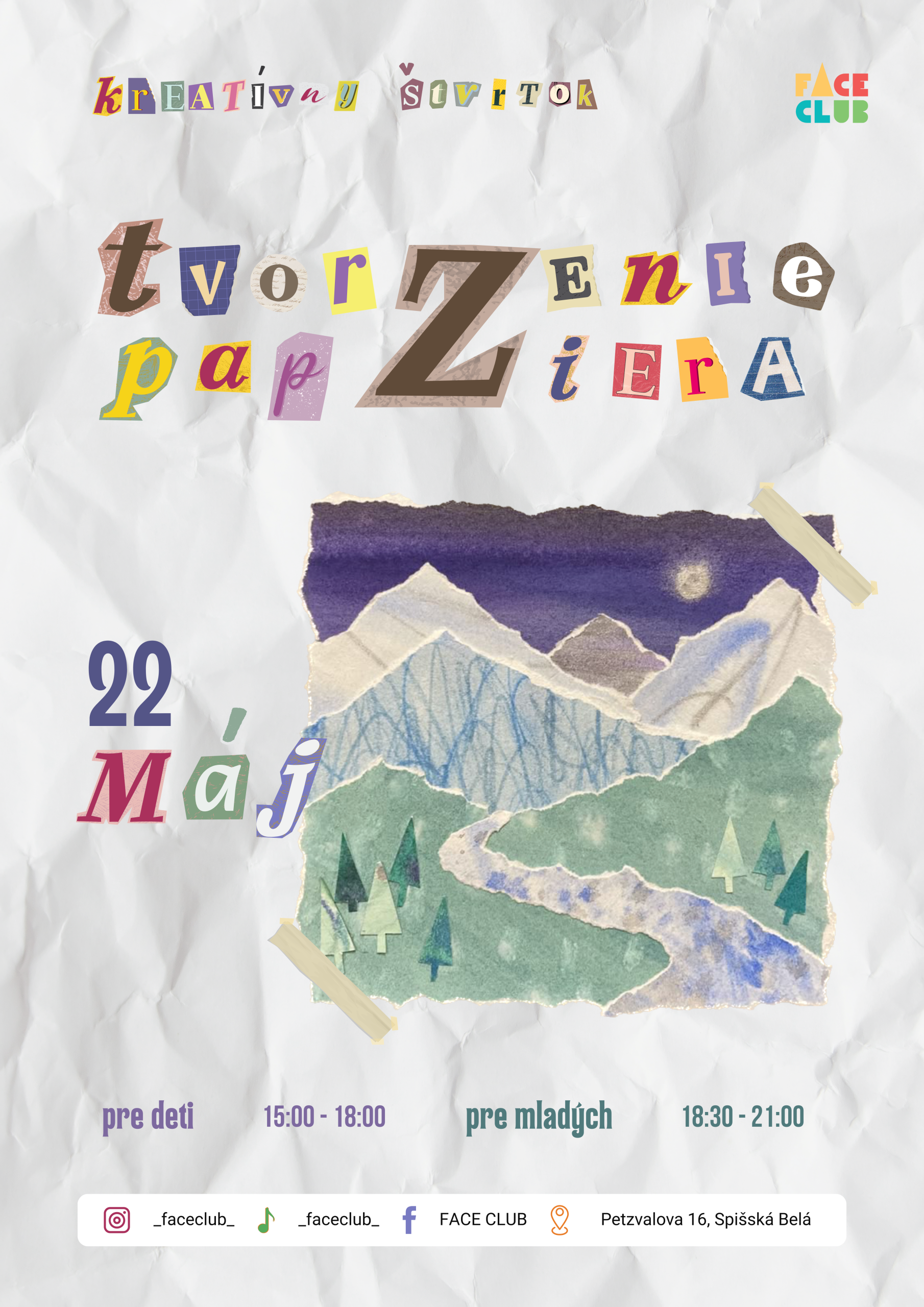 Kreatívny štvrtok vo FACE CLUBE